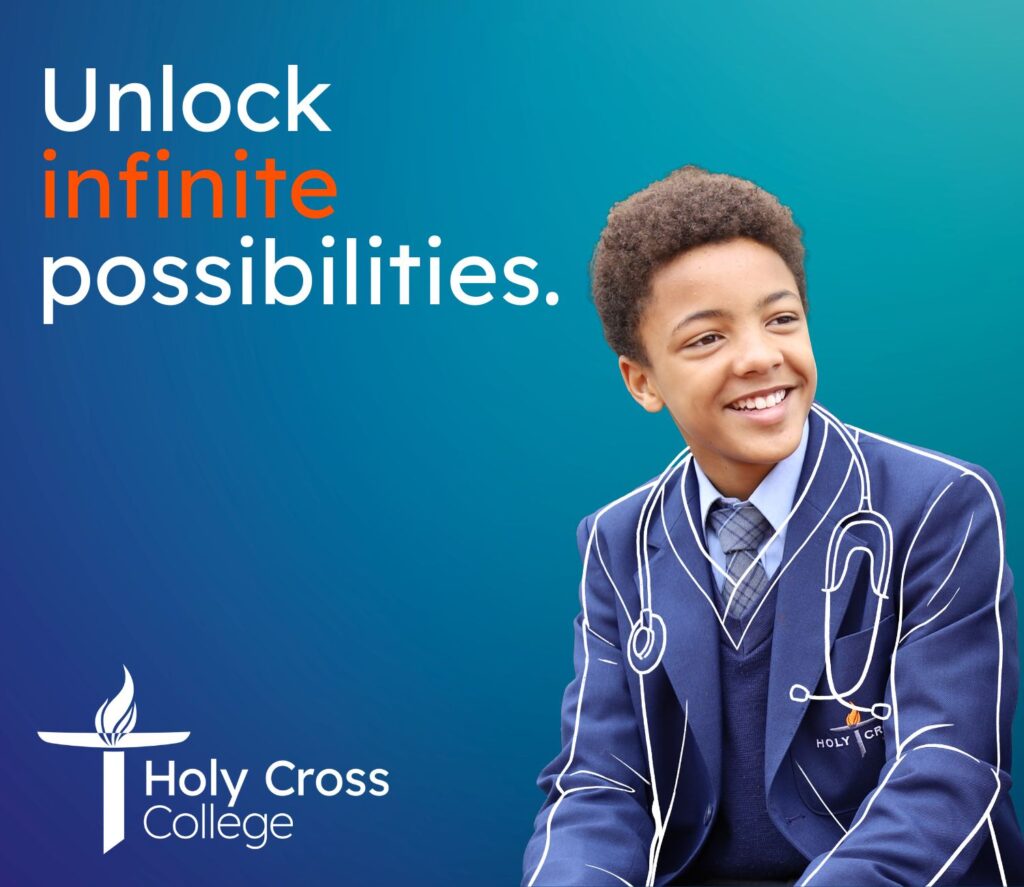 Holy Cross College Unlock infinite possibilities doctor