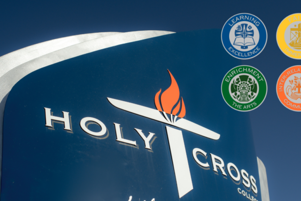 Holy Cross College Life Award Badges